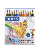 DOMS-Colour-Pencil-12-Shades-–-Half-Size