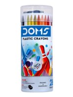 DOMS-Plastic-Crayons-28-Shades-Tin